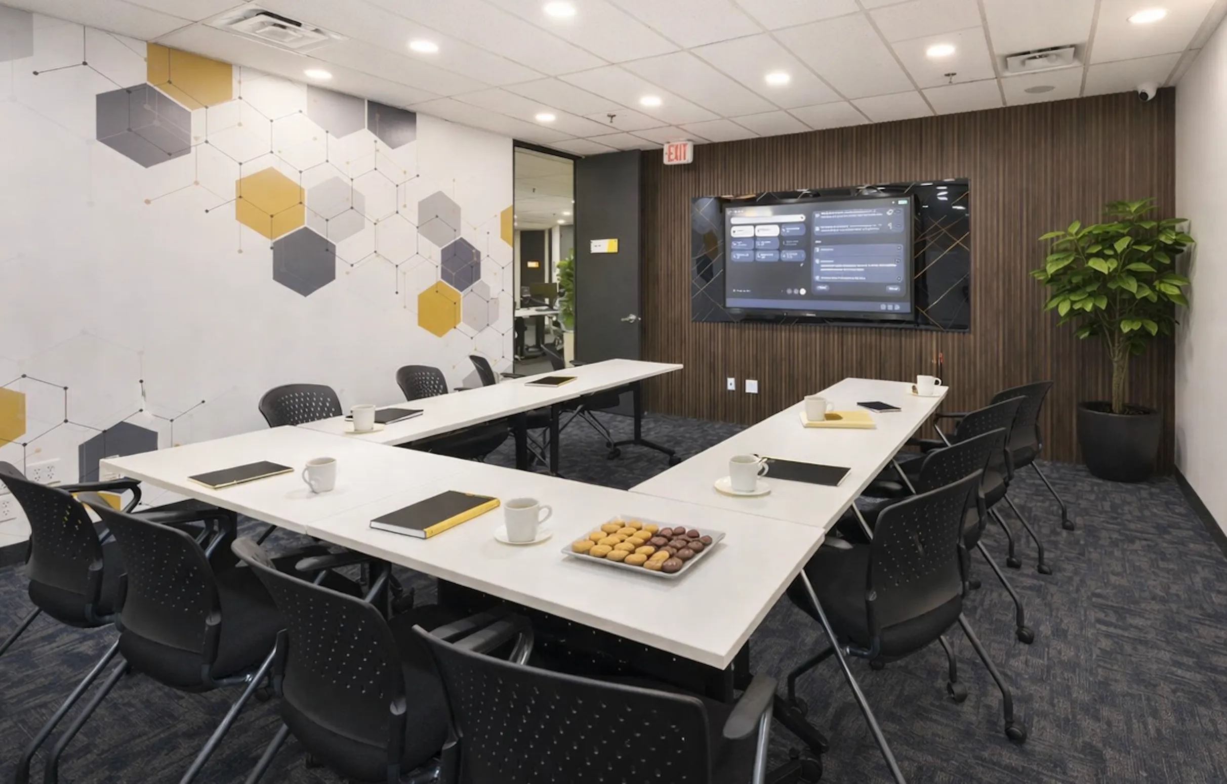 The Hive boardroom interior